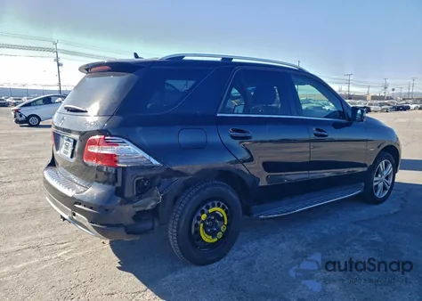2012 Mercedes-Benz Ml 350 Bluetec from USA, damaged, VIN 4JGDA2EBXCA022053